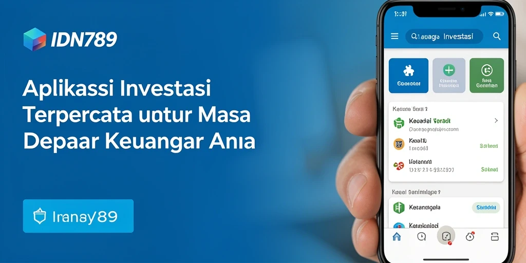 Tampilan antarmuka IDN789 yang informatif dan user-friendly untuk investasi.